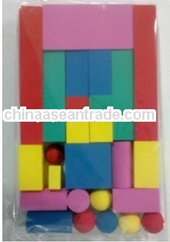 rail shape building blocks ,educational toys, baby Not hurting hands building blocks