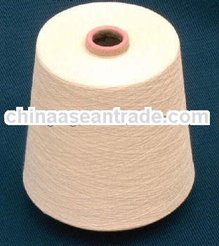 raw white 100% virgin polyester spun yarn