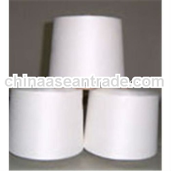 raw white close virign/virgin high density polyester yarn