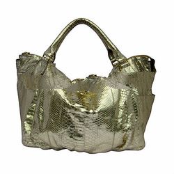 Python Skin Shoulder Bag