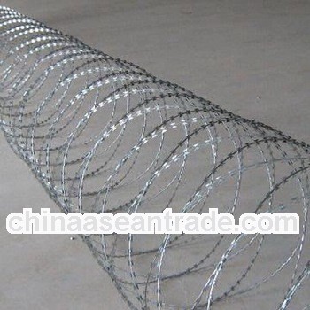 razor barbed steel wire/factory price/low price