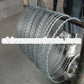 razor barbed wire/concertina razor wire barbed tape