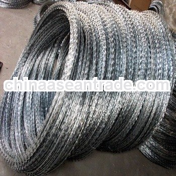 razor barbed wire/razor barbed wire fence