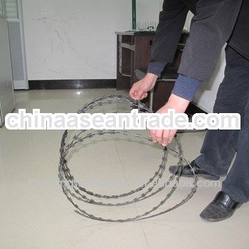 razor barbed wire/razor barbed wire manufacture