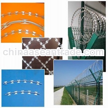 razor barbed wire/spiral razor barbed wire