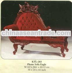 Phone Sofa Eagle Mahogany Indoor Furniture