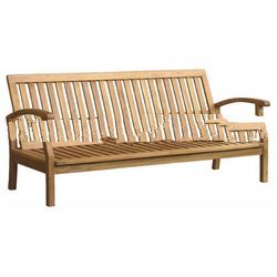 Teak Patio Furniture - Sevilla Lounge Bench 3 St