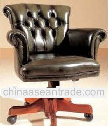 Classic Office Chair 005 - Mahogany Furniture 