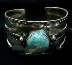 Blue Marmer Bracelet