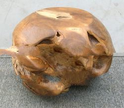 Teak root table
