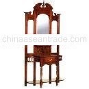 Mahogany Antique Reproduction Furniture Hall Stand P