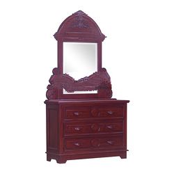 Victor French Dressing Table with Mirror