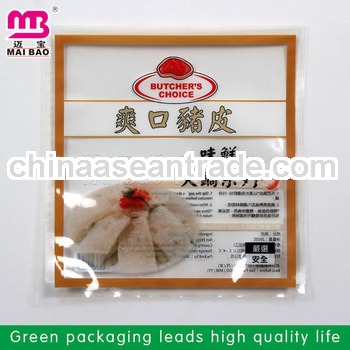 recyclable plastic frozen meat bags