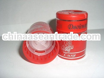 red twist off plastic screw caps for wine,vodka, whisky bottles