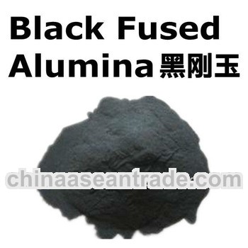 refractory Black Fused Alumina/black aluminum oxide powder