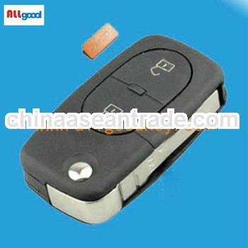 remote car key case for Audi 2+1 buttons remote key shell 1616 battery