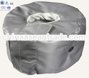 removable fiberglass thermal insulation fire retardant jacket