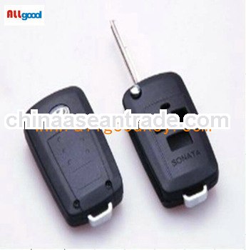 replacement flip remote key blank flip key casing for Hyundai flip remote key