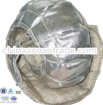 reusable thermal stainless steel fiberglass insulation aluminum jacketing