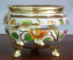 Brass Decorated Bowl-1