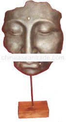 Buddha Stand Mask Silver Style