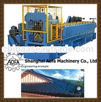 ridges making roll forming machine