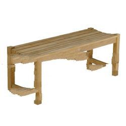 TEAK GARDEN FURNITURE OF WAITING BENCH