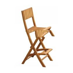 Teak Outdoor Furniture - Padma Folding Bar Chair