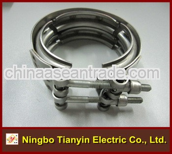 robust T screw V groove hose clamp factory