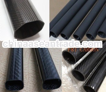 roll wrapped 100% carbon fiber high strength garden pole ,window cleaning pole 30mm 28mm 25mm