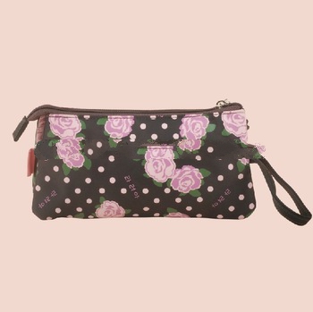 rose makeup case cosmetic bag for sublimation