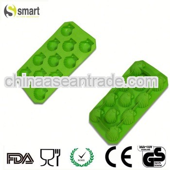 round shape silicone ice tray