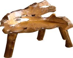 TEAK ROOT BENCH FURNITURE TRBN34