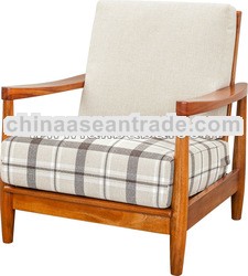  Mahogany Jepara Furniture, Newco 1 Seater sofa