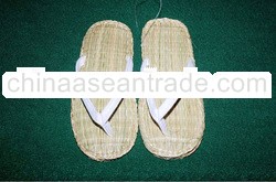 Straw-sandals