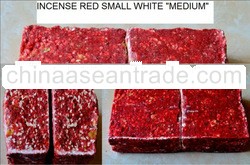 Incense Red Small White "Medium"