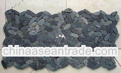 Stone Pebbles Cut Slices Tile Interlocking