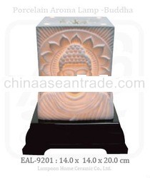 Electric Aroma Lamp - Buddha Design (Porcelain)