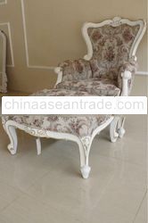 n Furniture - French Kana Arm Chair Set Antique