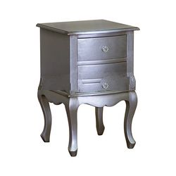 Low Legs Bedside Table 2 Drawers