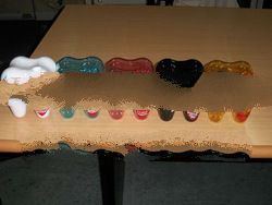 Toples Bentuk Gigi LUCUUU