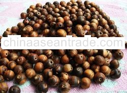 agarwood zebra beads