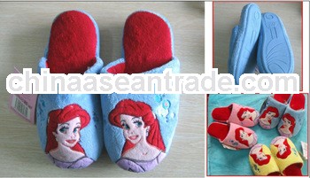 schuhe A1310A girls fleece indoor slippers stocklot