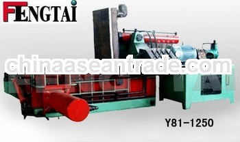 scrap metal baling press baler machine