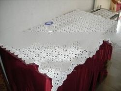 Table cloth hand embroidery