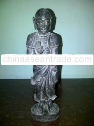 19th /EARLY 20TH CENTURY WOODEN BUDHA 2