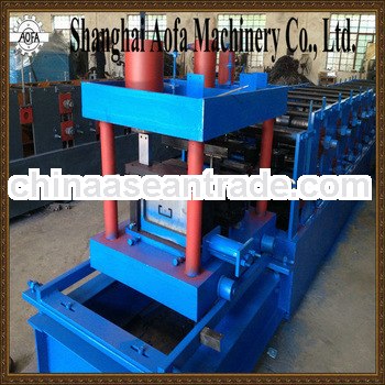 semi-automatic c shape steel beam roll forming machine