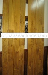 Teak wood flooring