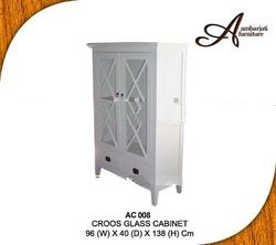 AC 008 croos glass CABINET