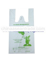 T-shirt plastic bag made in 